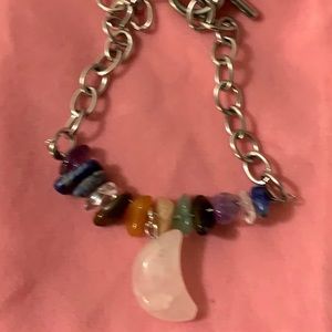 Charka stainless steel Charka toggle bracelet